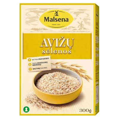 Oat bran, Malsena, 300 g